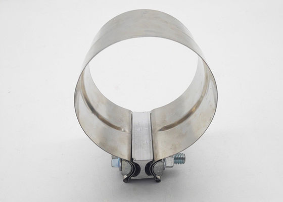 SS304 76.2mm 3 Inch Exhaust Band Clamp With Tight Joint