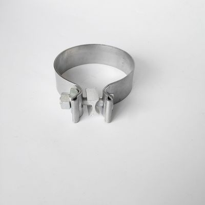 Narrow Band 62.74mm 2.5&quot; SS Exhaust Clamps With I Block