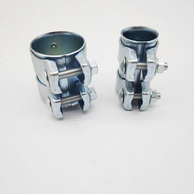 Galvanized Double Band 95mm Stainless Steel Exhaust Clamps