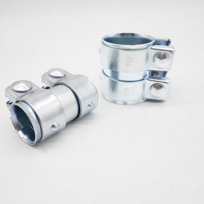 Galvanized Double Band 95mm Stainless Steel Exhaust Clamps