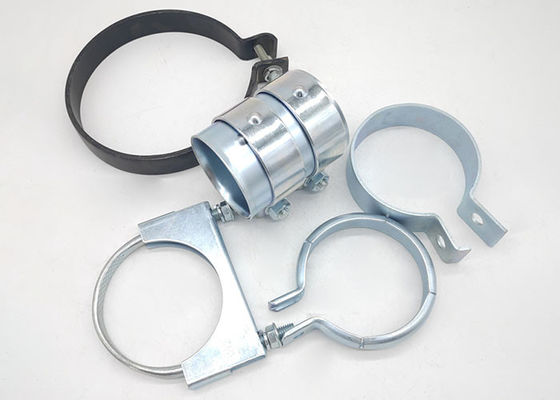 Chrome Plating Stainless Steel SS304 Automotive Exhaust Clamps