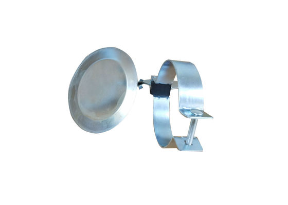 Chrome Plated 2 3/16&quot;	Semi Truck Exhaust Rain Cap