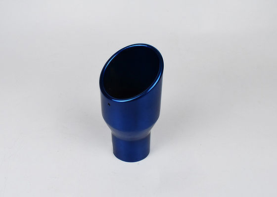 Corrosion Resistance Blue SS304 Car Exhaust Muffler Tip