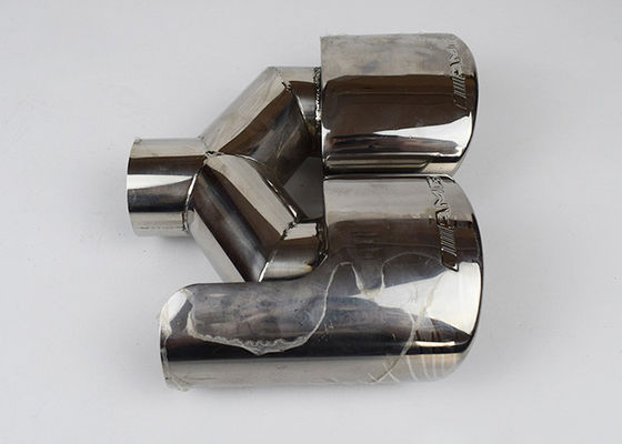 Mercedes 6 Inch SS304 Dual Exhaust Muffler Tip