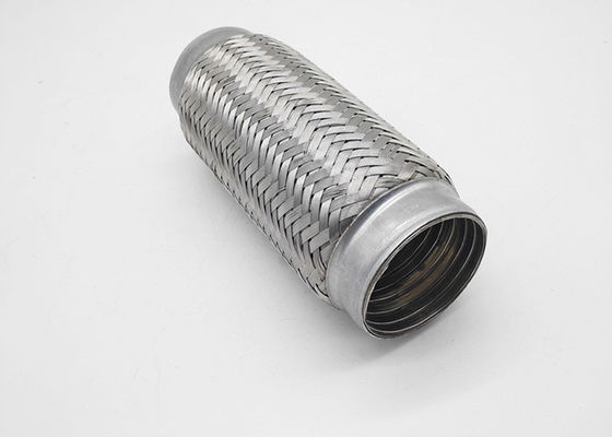 Interlock Braided 76.2mm×152mm Stainless Steel Exhaust Flex Pipe