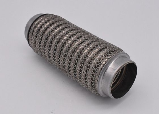 Mesh Braided 45mm×254mm Stainless Steel Exhaust Flex Pipe