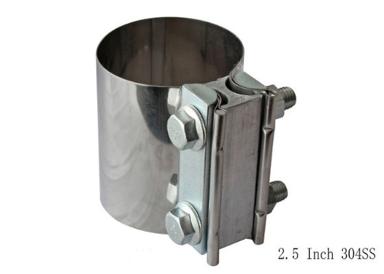 Wide Band 64mm 2.5 Inch  Stainless Steel Exhaust Clamps