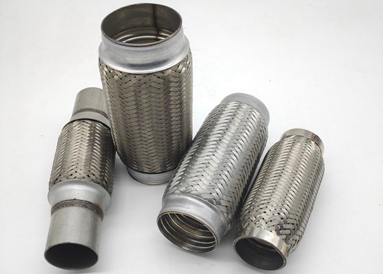 1.0mm 2&quot;×6&quot; Stainless Steel Exhaust Flex Pipe For Generator