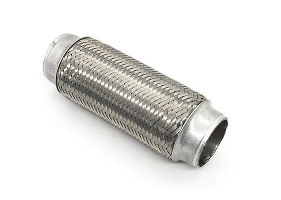 Double Braided 45mm 4 Inch Stainless Steel Exhaust Flex Pipe
