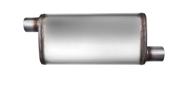 2.25in Oval Bi-Direction 409 Stainless Steel Exhaust Muffler