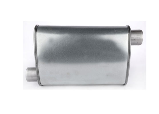 Stainless Steel Oval Shaped 2.25 Inch SS409 Universal Exhaust Muffler