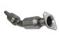 Euro 4 SS304 Toyota Hilux Car Catalytic Converter