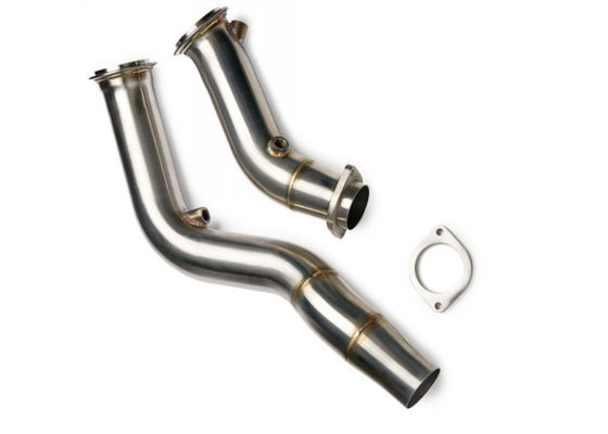 Tig Welding Stainless Steel Downpipes For BMW F80/F82 M3/M4/M2