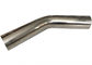 SS304 1.2mm 2 Inch 180 Degree Exhaust Elbow