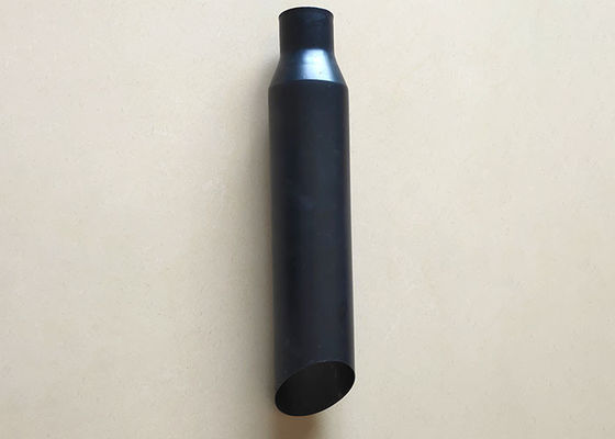 Black Painted 20 Inch 1.5mm Exhaust Muffler Resonator