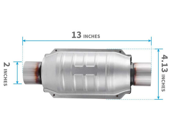 2 Inch 3.5L Car Catalytic Converter