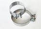 3" Aluminized O Single Bolt Narrow Band exhaust Clamp Muffler clamp