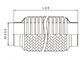 Wire Braided 2" X 4" Ss Expansion Joint
