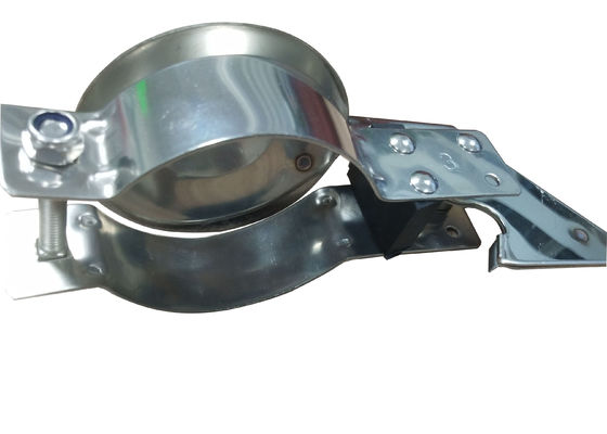 Mirror Polished ISO Stainless Steel Exhaust Parts Rain Cap Weather Cap