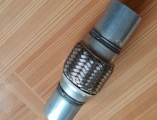 2&quot; X 4&quot; X 8&quot; Double Braided Exhaust Flex Pipe