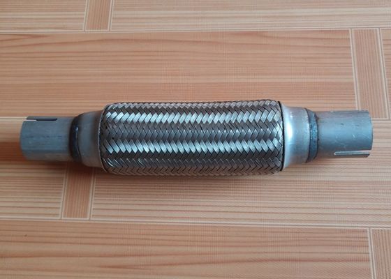 2 1/4''X 8''/ 12'' 1.0mm 1.2mm Stainless Flex Pipe With Nipples