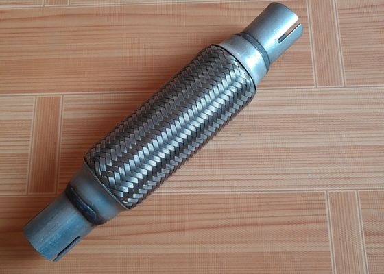 2 1/4''X 8''/ 12'' 1.0mm 1.2mm Stainless Flex Pipe With Nipples