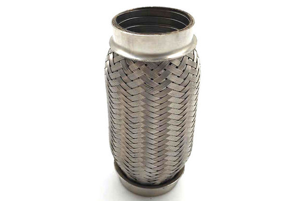 3&quot; 76.2mm Exhaust Flex Coupling Joint Bellow With Interlock Liner
