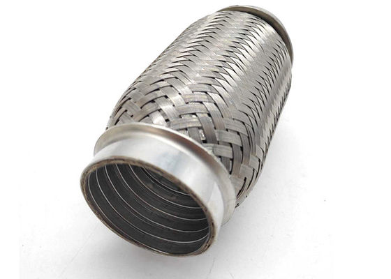 3&quot; 76.2mm Exhaust Flex Coupling Joint Bellow With Interlock Liner