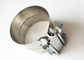 304 Bright Stainless Steel 0.02" Thick Lap Joint Clamp