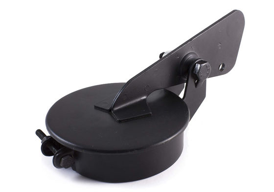 4 Inch Black Carbon Steel 102mm Tractor Rain Cap