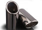 304 Stainless Steel Car 2pcs Exhaust Muffler Tip Pipe