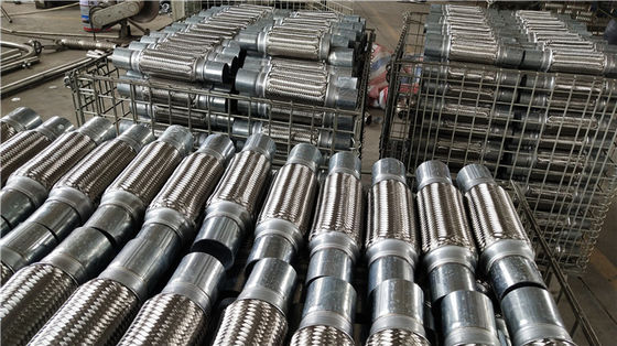 Stainless Steel Metric ID38mm Flexible Car Exhaust Pipe