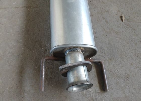 3&quot; ID Center 3&quot; OD Center Aluminized Turbo Mufflers