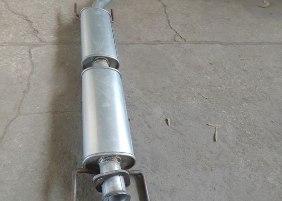 3&quot; ID Center 3&quot; OD Center Aluminized Turbo Mufflers