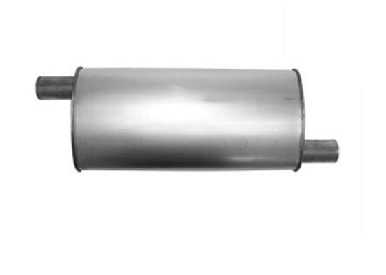 Straight Through Performance Aluminized Stainless Steel Exhaust Muffler