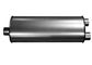 409 Grade 5 By 8 Inch Oval Center / Dual Stainless Steel Muffler