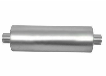 Performance Exhaust 2.50 Inch Center / Center Round Race Muffler