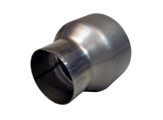 Aluminized Steel 2 Inch Id 3 Inch Od Exhaust Pipe Adapter Mirror Polished
