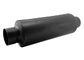 Black Painted Ss409 2.5 In Single Chamber Race Muffler
