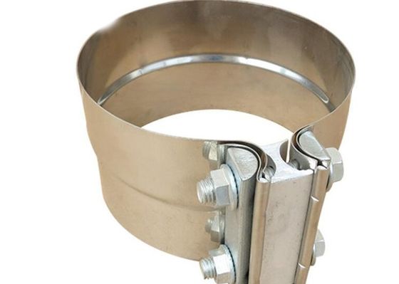 Aluminized Steel Butt Joint 3 Exhaust Pipe Clamp