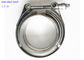 5 Inch Quick Release 19mm Width Stainless Steel Exhaust Clamps