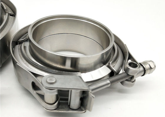 High Performance 2.5 Inch V Band Exhaust Clamp With Male And Female Flanges
