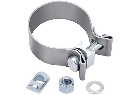 2.5&quot; 2 1/2 Narrow Band Muffler Seal 304 Stainless Steel Exhaust Clamps