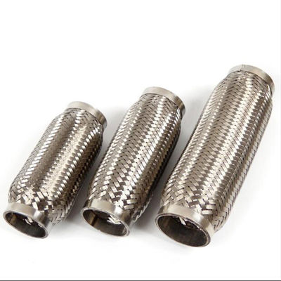 2.5&quot; X 8&quot; Heavy Duty Odm Stainless Steel Flex Pipe For Car Exhaust