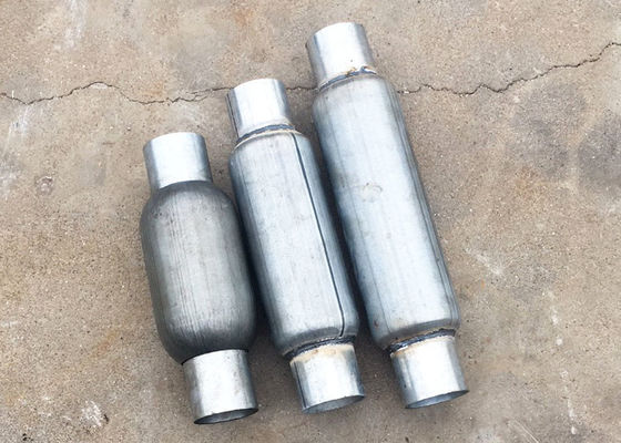 Id 57mm Overall Length 300mm Performance Exhaust Muffler Galvanized
