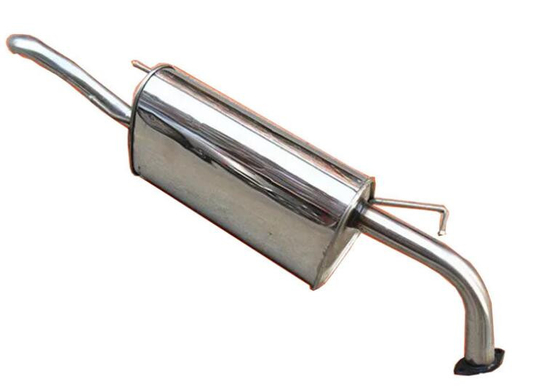 Chevrolet Sail 2.5 Inch Stainless Steel Muffler For Automobile Industry Inlet Exhaust System