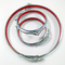 V Band 80-600mm Quick Connector Hose Clamp Carbon Steel