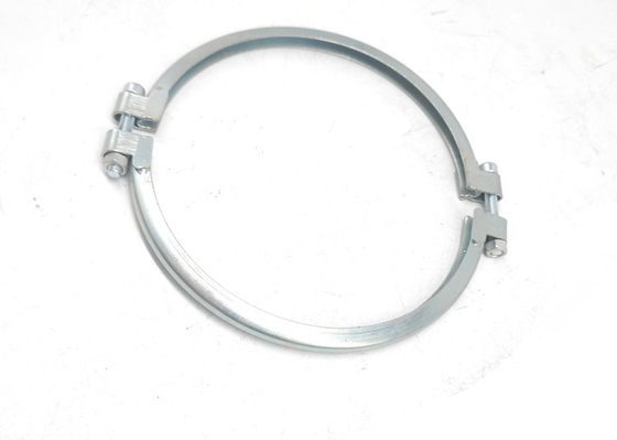 80mm - 600mm Galvanised Clamps Customized Slim Steel