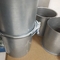 Round 100mm - 600mm Galvanized Steel Pipe Clamp Modular Ducting