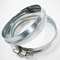 Dust Collection Galvanized Steel Hose Clamp 150mm - 600mm Size